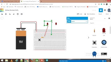 LEDs in Series with Tinkercad