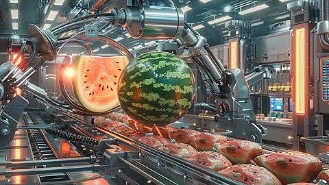 Modern Food Processing Machines Operating At An Insane Level