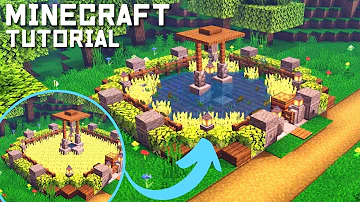 マインクラフト 自動収穫機能付きのおしゃれな畑の作り方 マイクラ建築講座 Mp3