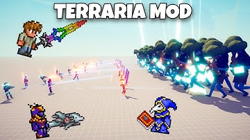 TERRARIA MOD SHOWCASE - TERRARIA IN TABS - Totally Accurate Battle Simulator
