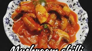 Mushroom chilli || Mushroom chilli recipe