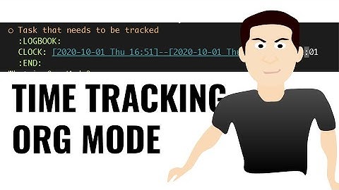 Time tracking with Org Mode