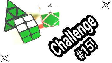 Cube Challenge #15- 2x2, Pyraminx, and Skewb OH Relay