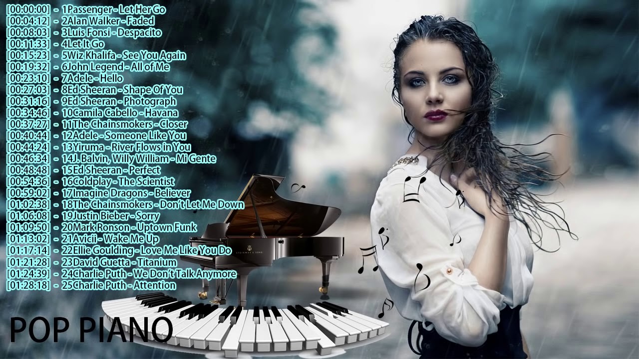 Canciones En Piano Música En Inglés 2018 Canciones Piano Inglés Pop Piano Songs 2019 Youtube