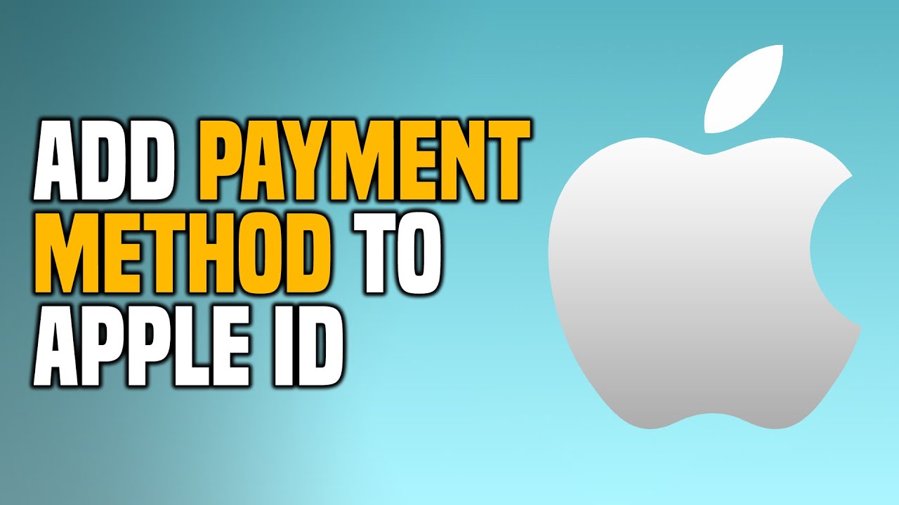 How to Add Payment Method to Apple ID (EASY!) YouTube