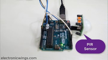 Object Detection Using PIR Sensor with Arduino