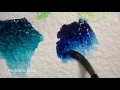 My Watercolor Palette Swatched