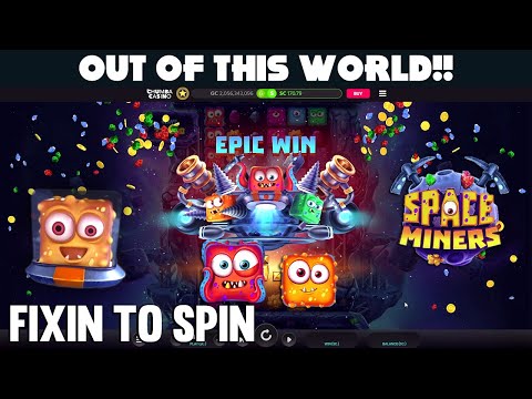 🤑 THIS WIN was OUT OF THIS WORLD!! 🛸 Space Miners on Chumba Casino