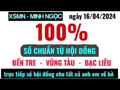 XSMN Minh Ngọc - Trực tiếp Xổ Số Miền Nam - KQXS Miền Nam ngày 16/04/2024, KQXS Hôm Nay, XSTT, XSKT