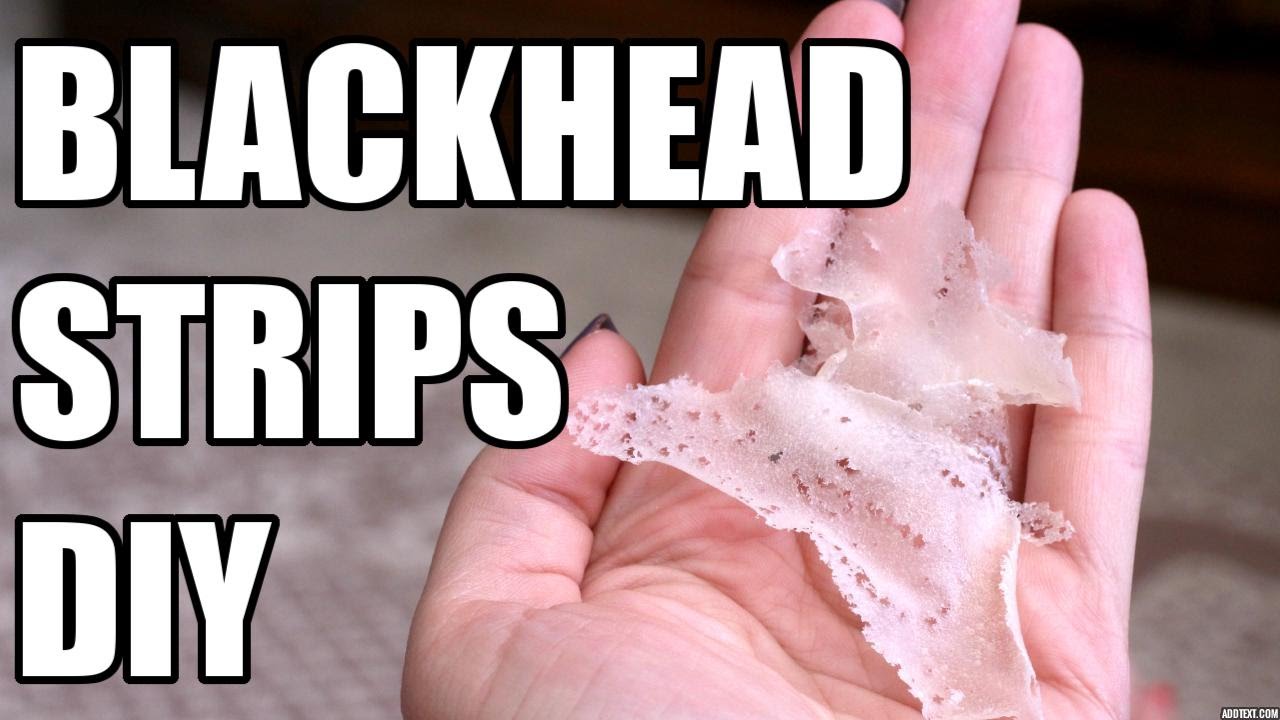 DIY Blackhead Strips - Nose Strips - Beauty Hack