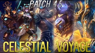 POSEIDON REMODEL! Patch 4.5 Celestial Voyage Review! NEW EGYPTIAN SKINS!