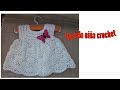 Vestido niña a crochet muy fácil todas las tallas.