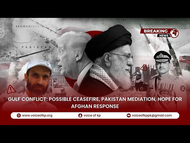 Gulf Conflict: Possible Ceasefire, Pakistan Mediation, Hope for Afghan Response