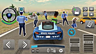 Police Block Road 🚧 | Criminal Escape Failed | Top Police Simulator Game 🔥 | Mission Gameplay 2026 screenshot 1