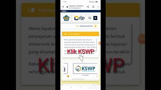 Cara cek Validasi Pajak KSWP untuk bahan Aploud Daftar Online diaplikasi SIKAP