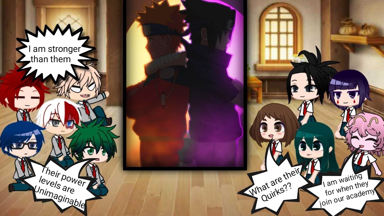 MHA students react to two new students joining the academy (Part - 1+2)/@AnimeWorld0118/Gacha Club