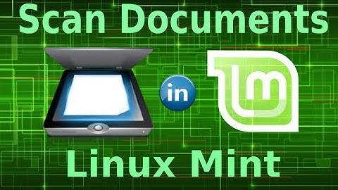 Scan Documents in Linux Mint 17.2