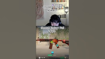 SHROUD AIM DOWNLOADING #csgo #cs2 #counterstrike #gaming #shorts  #twitch  #cs2clips  #csgounboxing