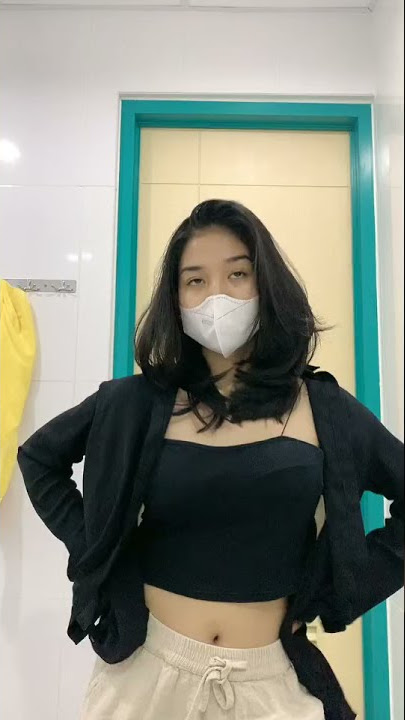 goyang simple si tangtop hitam #shorts #tiktok