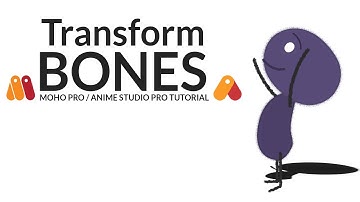 Character Rigging Tutorial | Moho Pro | Anime Studio Pro | Transform Bone Tool