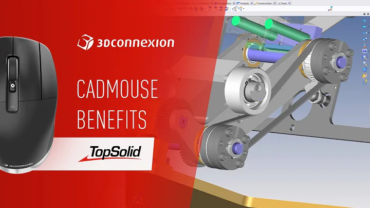 TopSolid x 3Dconnexion - CadMouse benefits and features