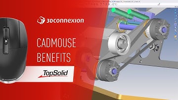 TopSolid x 3Dconnexion - CadMouse benefits and features