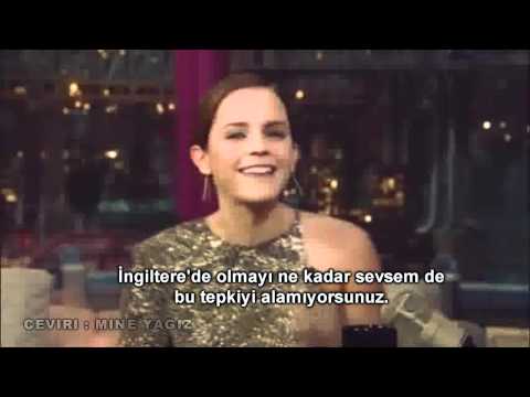 Emma Watson - David Letterman 2011 - 1.Bölüm Türkçe Altyazılı