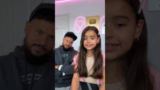 Kassie Vs Dad Makeup Challenge🤍 Part 1