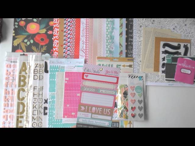 How To ~ Make a DIY Scrapbooking Kit 