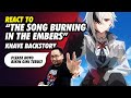 React to the song burning in the embers backstory arlechino the knave