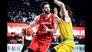 ルーク・エヴァンス Luke Evans - 2023 FIBA Basketball World Cup 2023 Asian Qualifiers Highlights (JPN)