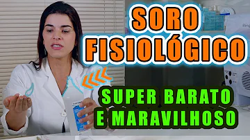 O que acontece se tomar soro fisiológico?