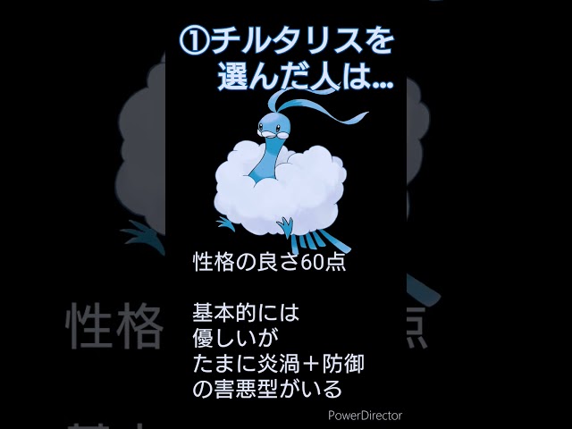 配色から連想するポケモンで性格の良さが分かる心理テスト