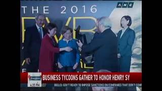 Tycoons Honor Henry Sy, React To Dutertes Sona