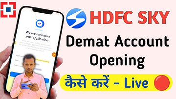 HDFC Sky app kaise use kare | hdfc demat account opening process | hdfc sky app demo | Full Guide