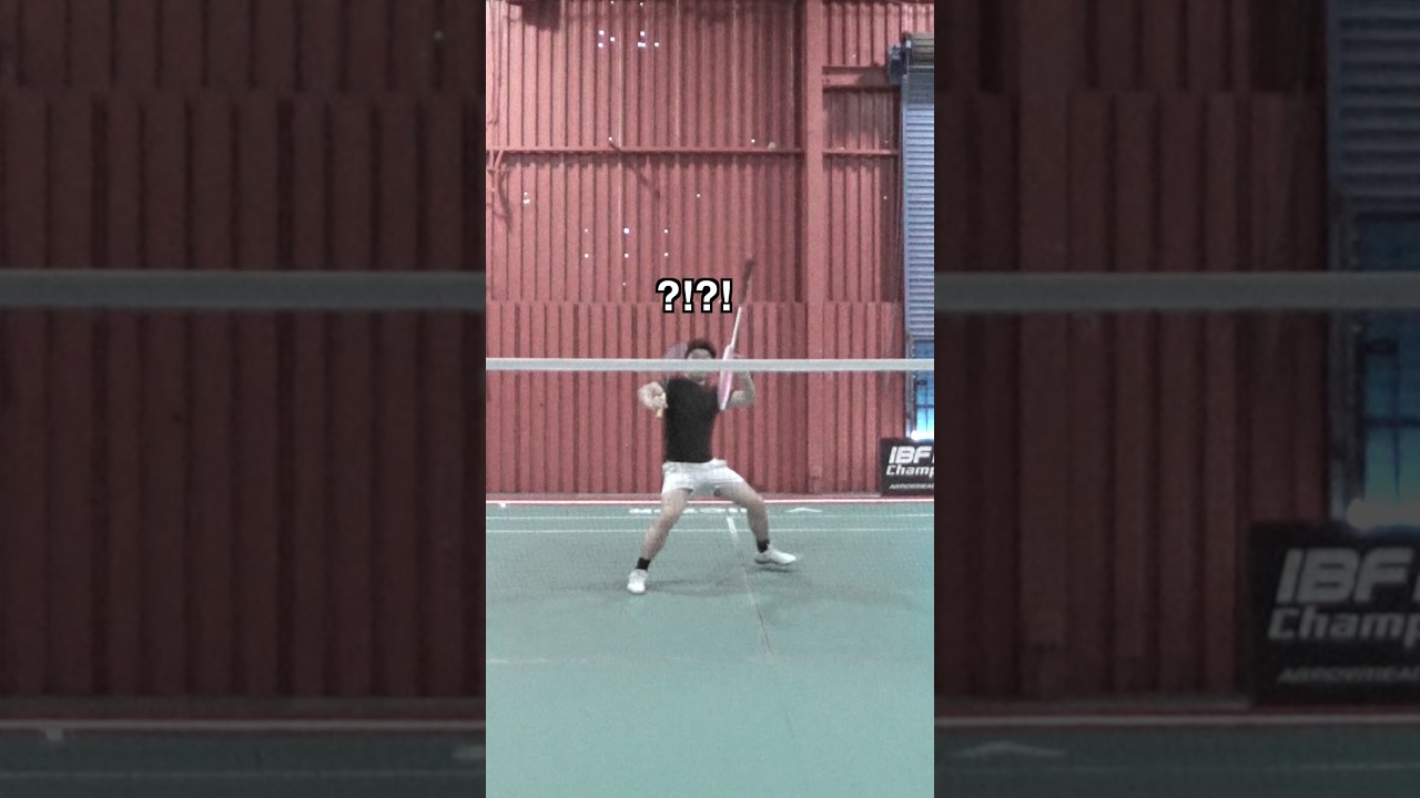 You can’t beat this move 🏸 #badminton
