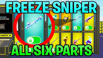 How To UNLOCK The FREEZE SNIPER In 1v1 With Every Gun! (Full Guide)
