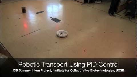 Single Robotic Transport with iRobot Create (Summer 2012)