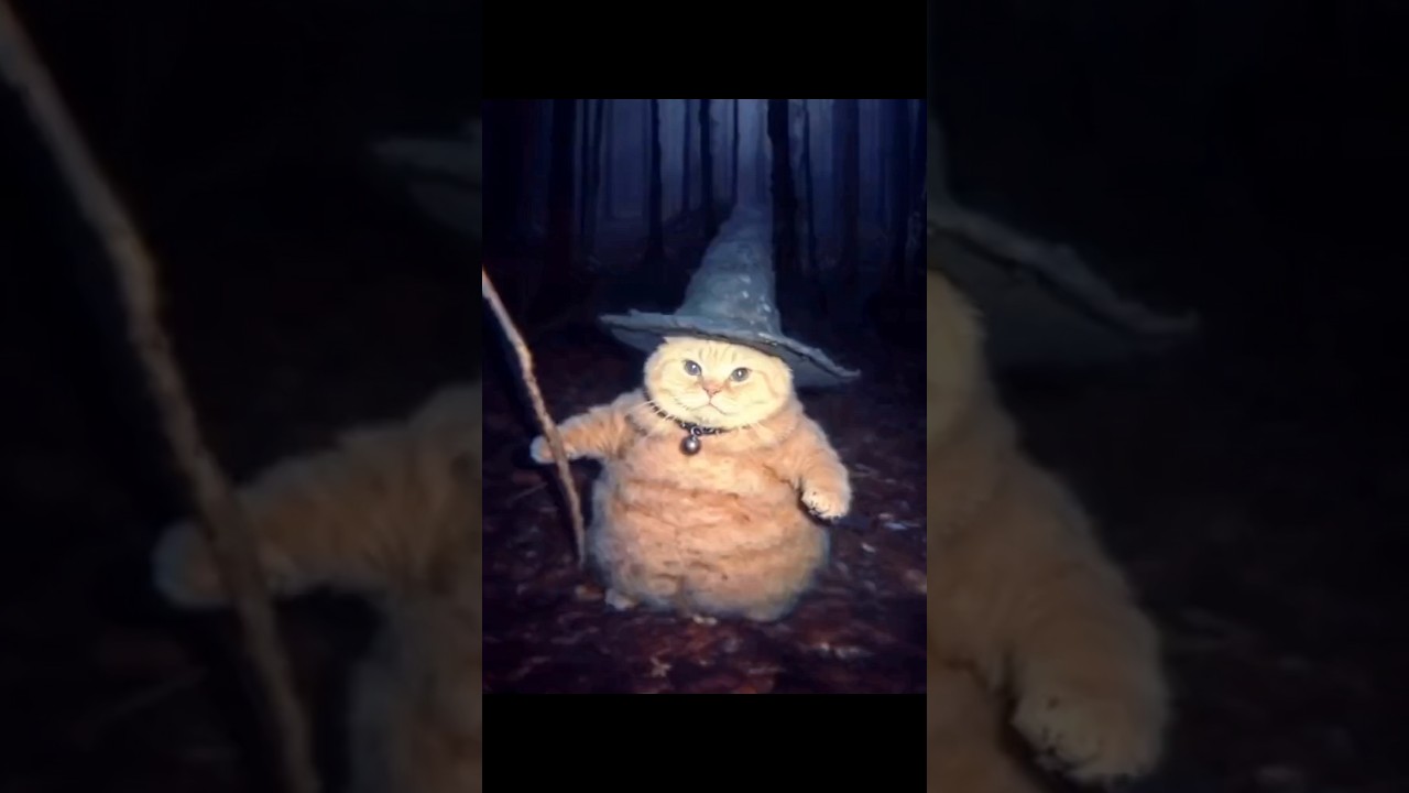 wizard cat but it gets slower
