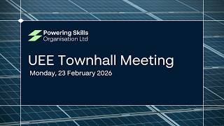 UEE Townhall Meeting February 2026