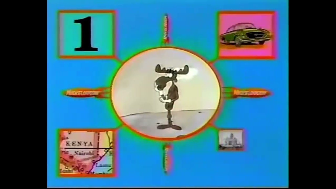 Nickelodeon Bullwinkle's Moose-O-Rama WBRB And BTTS Bumpers (Version 1) (1994)
