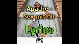 Apache207 - Sex mit dir (lyrics)