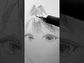 目いい感じかも#drawing #メイキング #イラスト #イラストメイキング #アナログイラスト #shorts