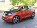 2014 BMW i3 Start Up, Test Drive, and In Depth Review