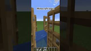 Minecraft logic #minecraft #memes #minecraftmemes #minecrafttutorial #рекомендации