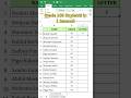 Grade 100 Students in 1 Second! 🎓 #excel #dataextractor #exceltips #dataanlysis #exceltricks #shorts