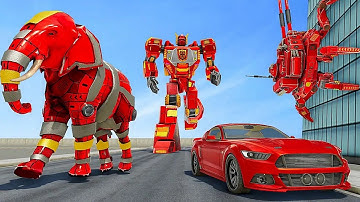 Spider Tank Robot Car Game: Futuristic Robot Transform War - Android Gameplay