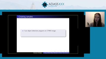 Using Artificial Neural Networks to detect astronomical transients - Katarzyna Wardega