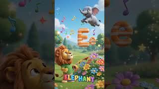 E for Elephant 🐘 | Letter E for Kids | ABC Alphabet Learning | Funzy Kids TV #shorts