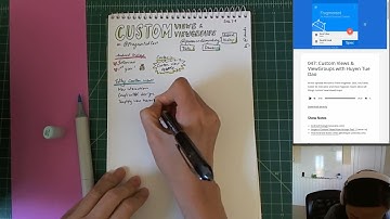 Sketchnoting: Custom Views Fragmented Podcast (LiveStream)